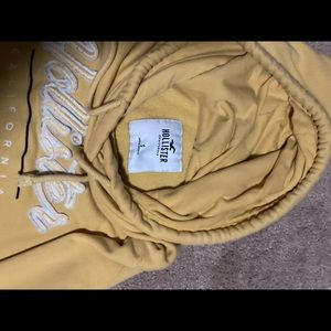 Holister Yellow Hoodie